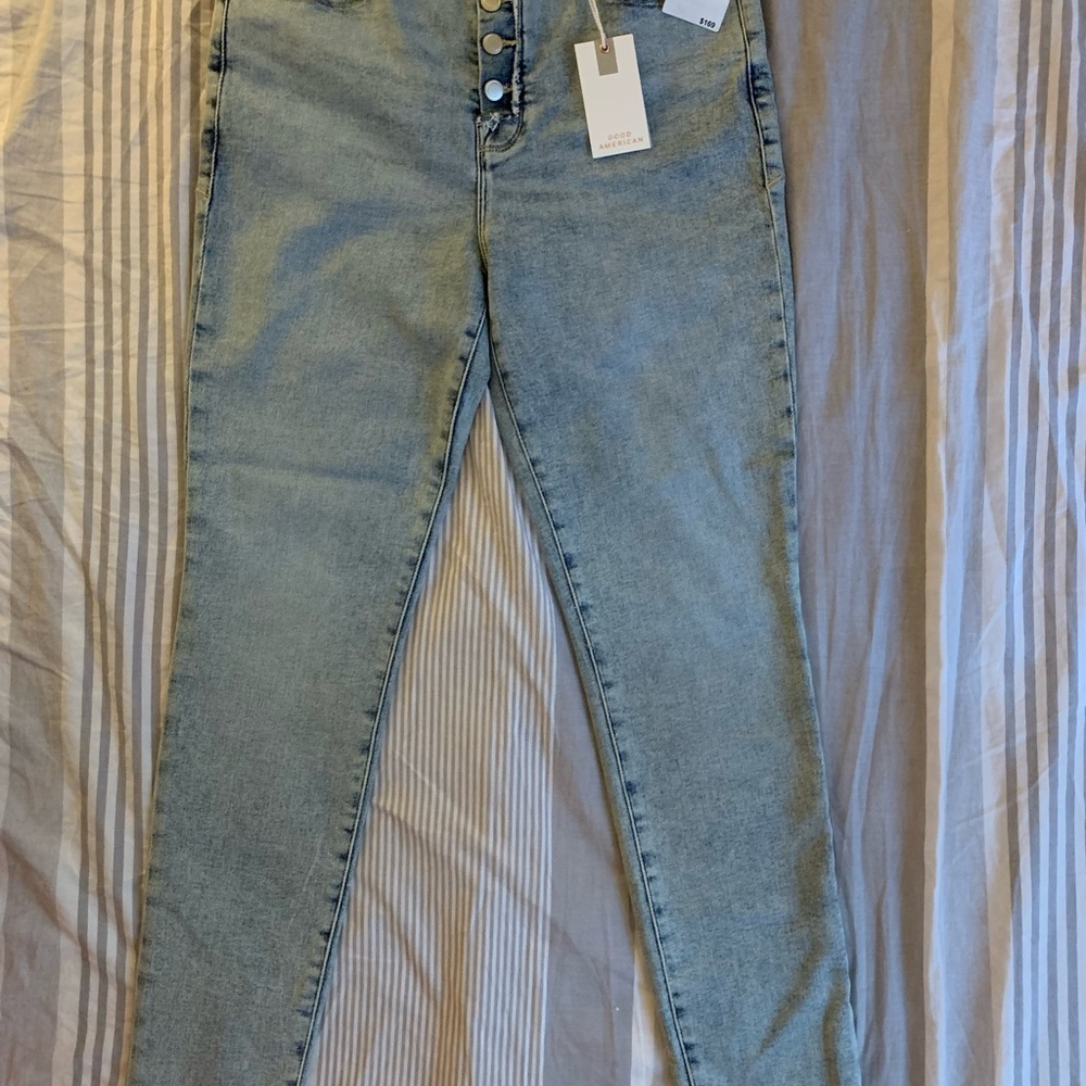 Good American Indigo Skinny Jeans